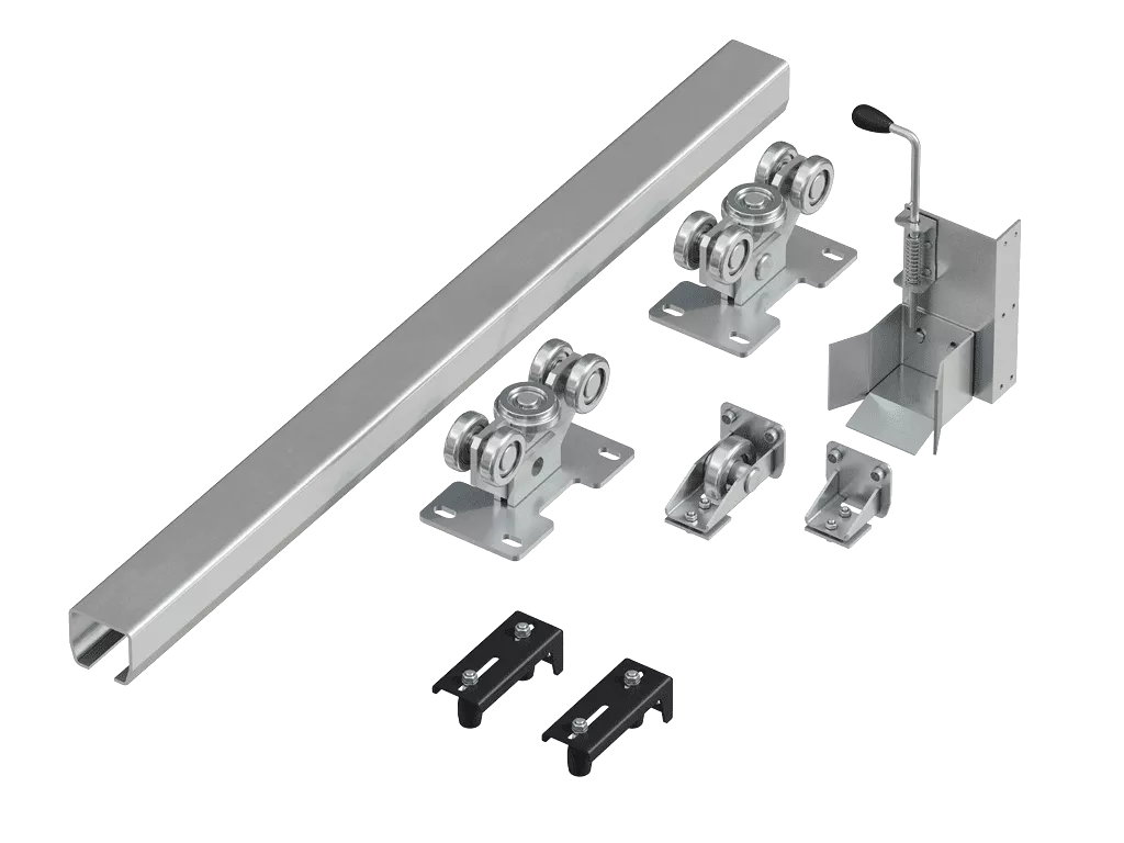 Система роликов и направляющих для балки х/к 95Х88Х5 L=6000ММ